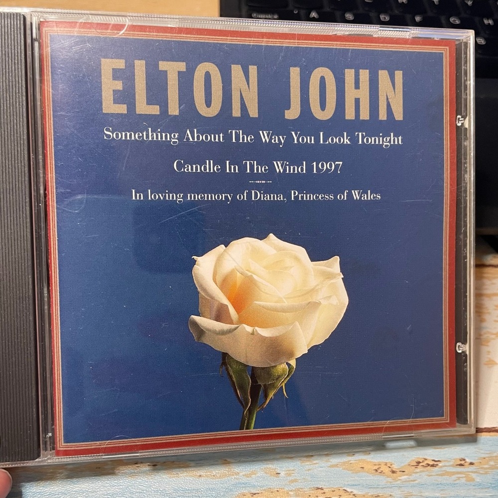 Elton John Candle In The Wind 1997 Princess Diana Tribute CD Single FREE SHIP